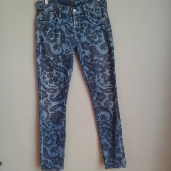 Citizens Of Humanity Denim - Citizens of Humanity size 28 paisley avedon skinny